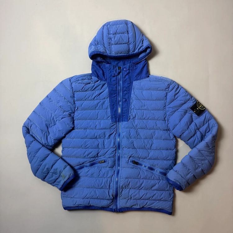 Stone Island Blue Loom Woven